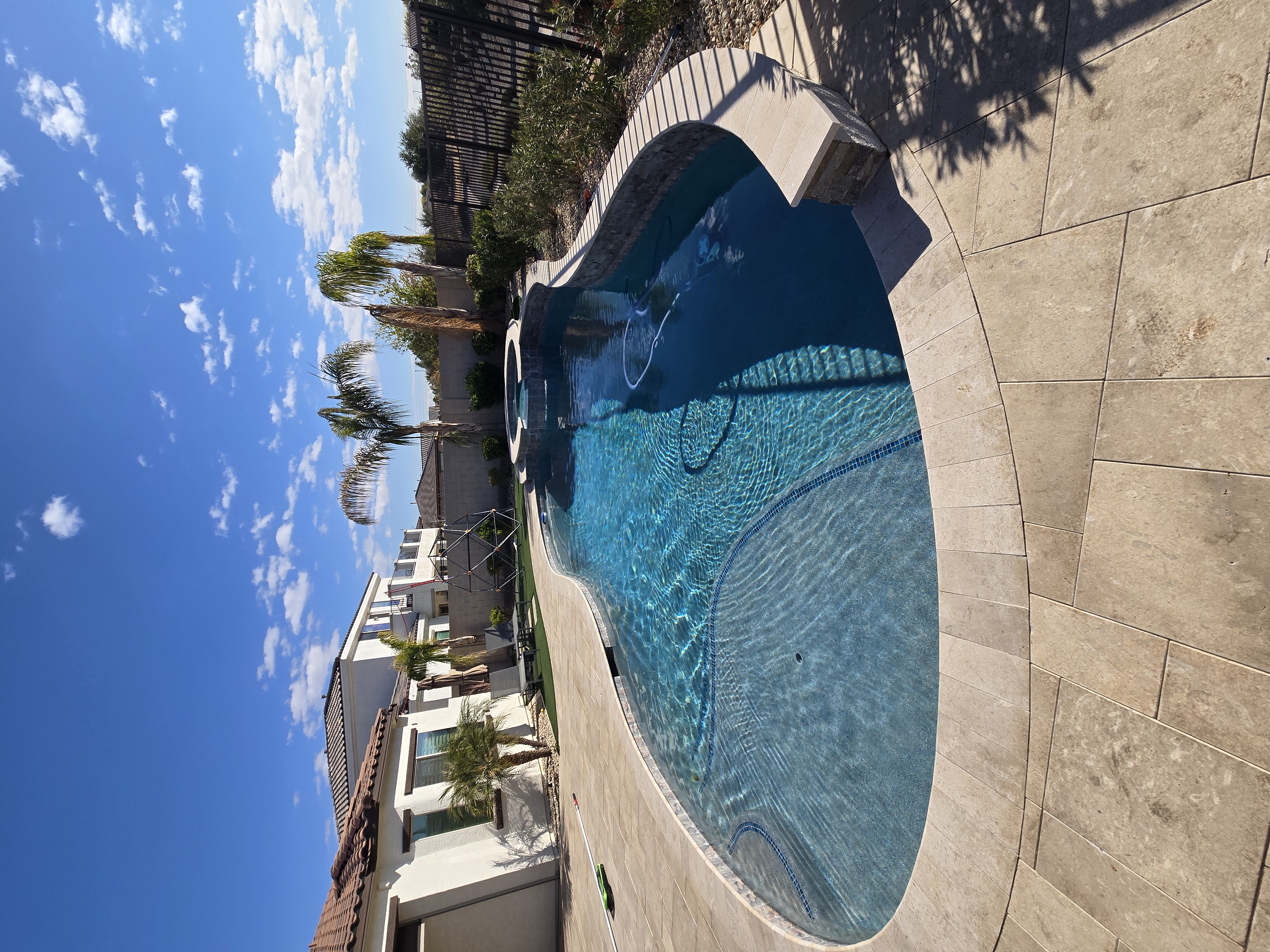 Pool cleaning results