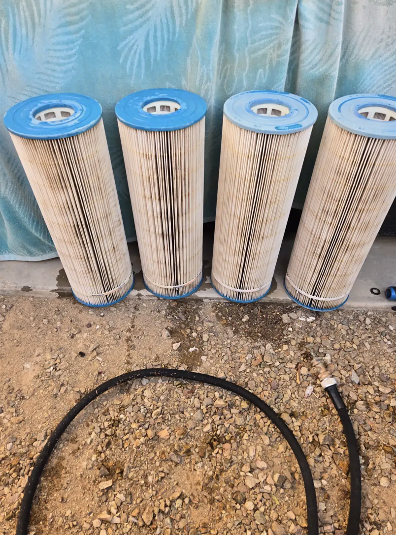Pool repair result